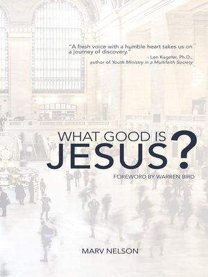 cover image of What Good is Jesus?